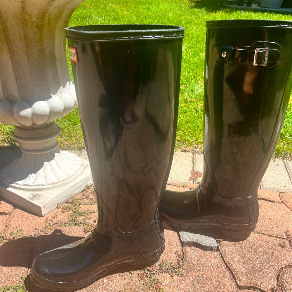 Hunter Women’s Original Tall Gloss boots -8